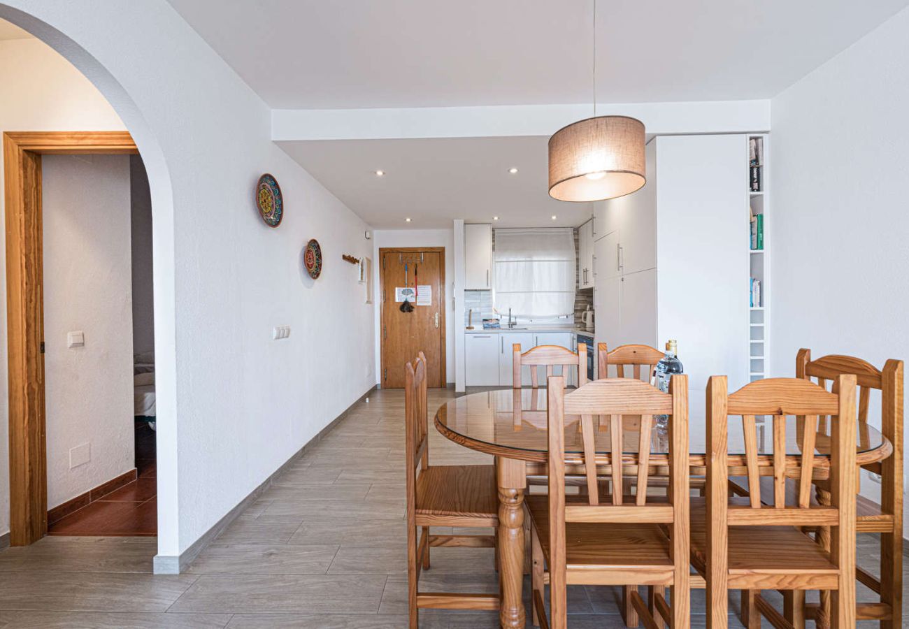 Appartement à Nerja - Appartement Valparaiso 1B à Playa Burriana avec piscine et 2 salles de bain