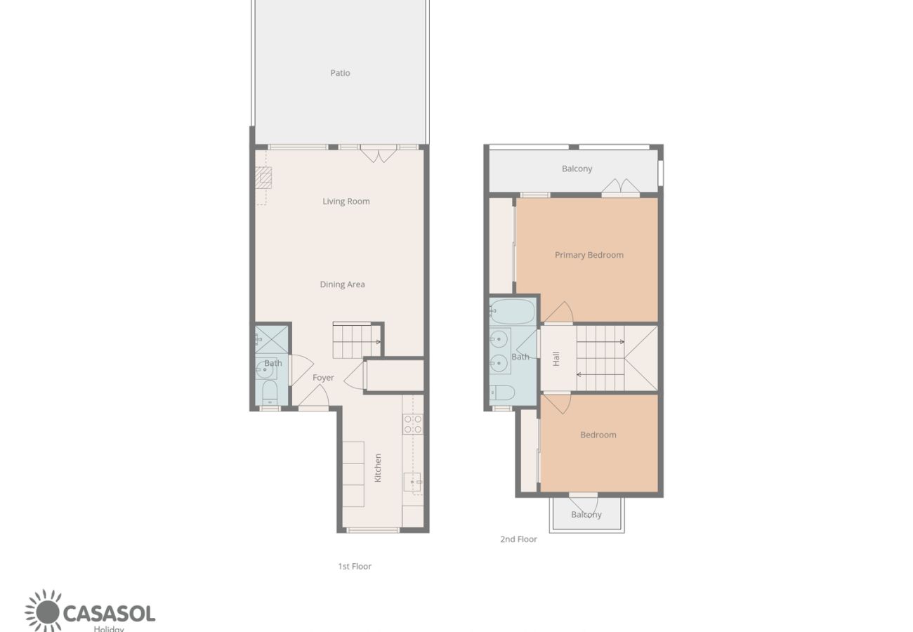 Appartement à Nerja - Casa Lena Verano Azul Nerja : Duplex Familial avec Vue Mer