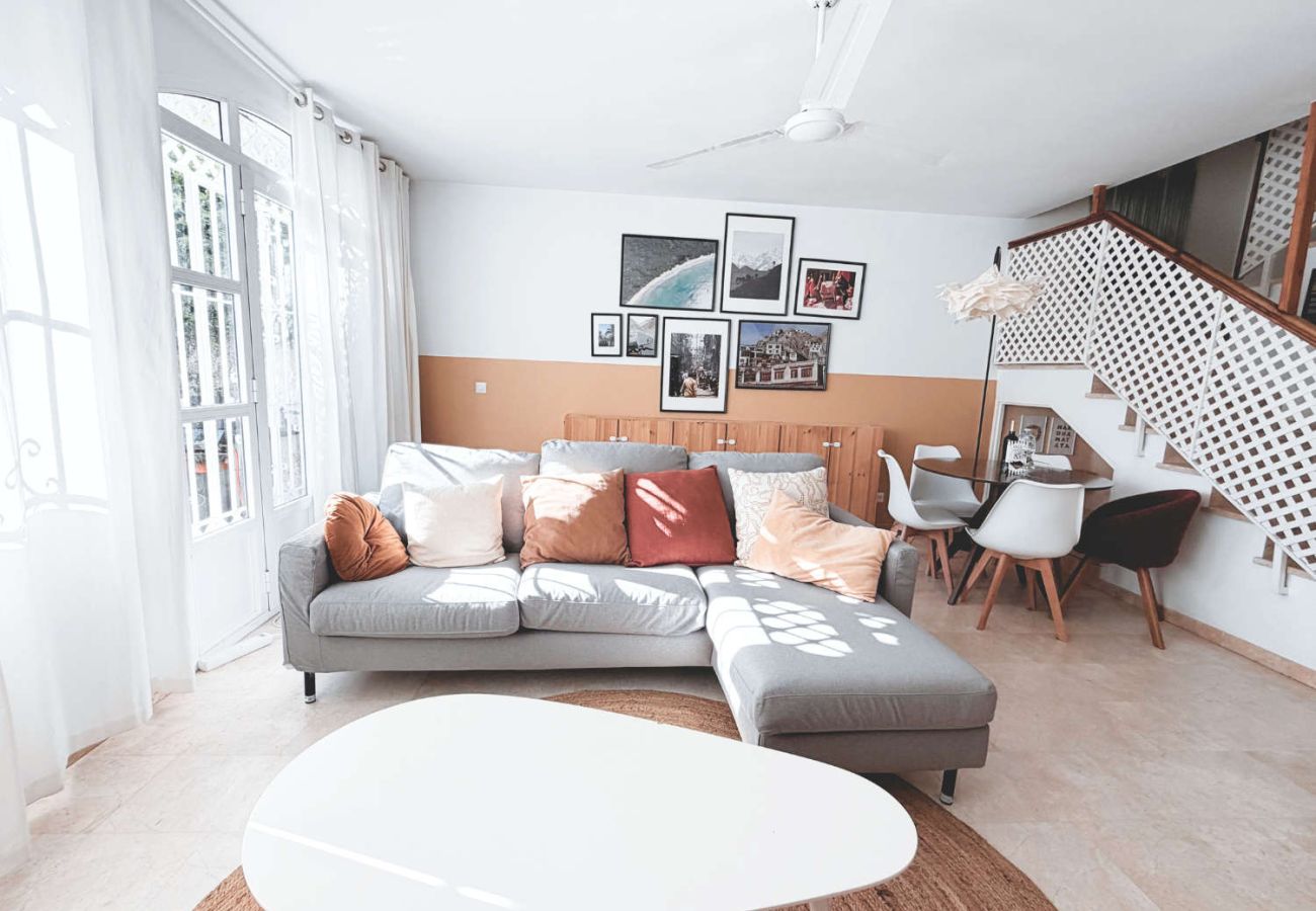 Appartement à Nerja - Casa Lena Verano Azul Nerja : Duplex Familial avec Vue Mer