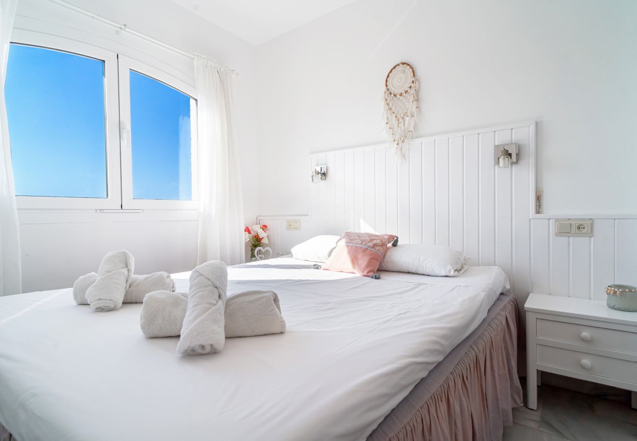 Appartement à Nerja - Appartement Casa Monica à Verano Azul : Vue sur la Mer et Solarium sur le toit
