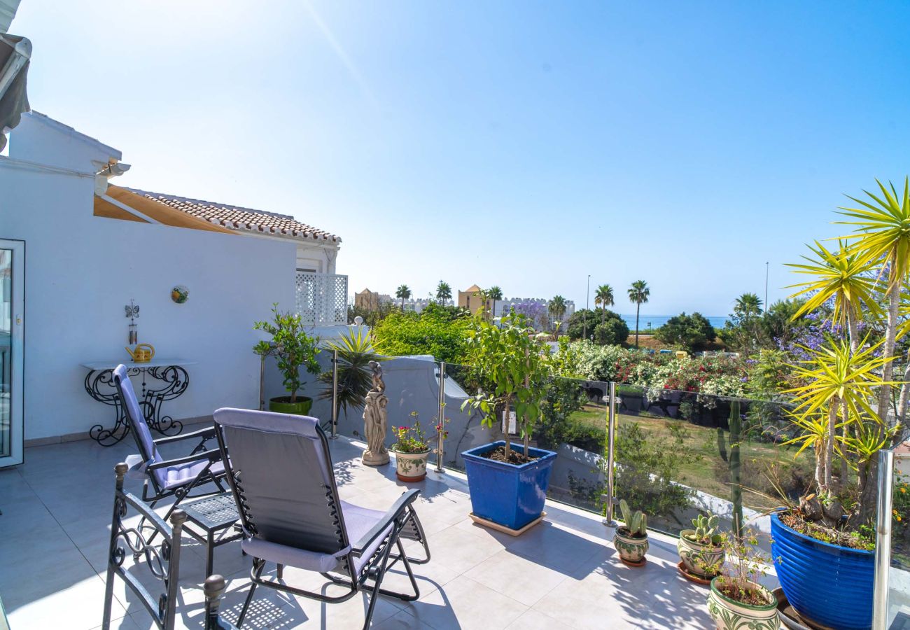Appartement à Nerja - Appartement Tropicana 6C à Nerja avec Vue sur la Mer