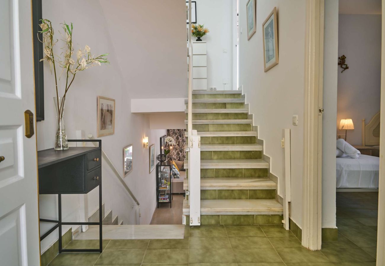 Maison mitoyenne à Nerja - Casablanca 9 : Duplex avec terrasses sur plusieurs niveaux, vue mer et coucher de soleil