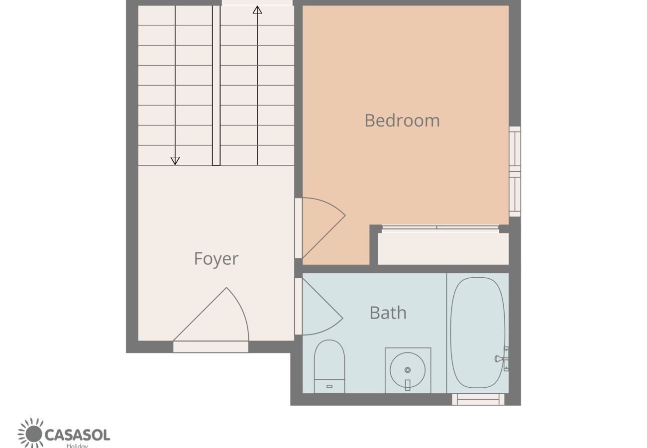 Maison mitoyenne à Nerja - Casablanca 9 : Duplex avec terrasses sur plusieurs niveaux, vue mer et coucher de soleil
