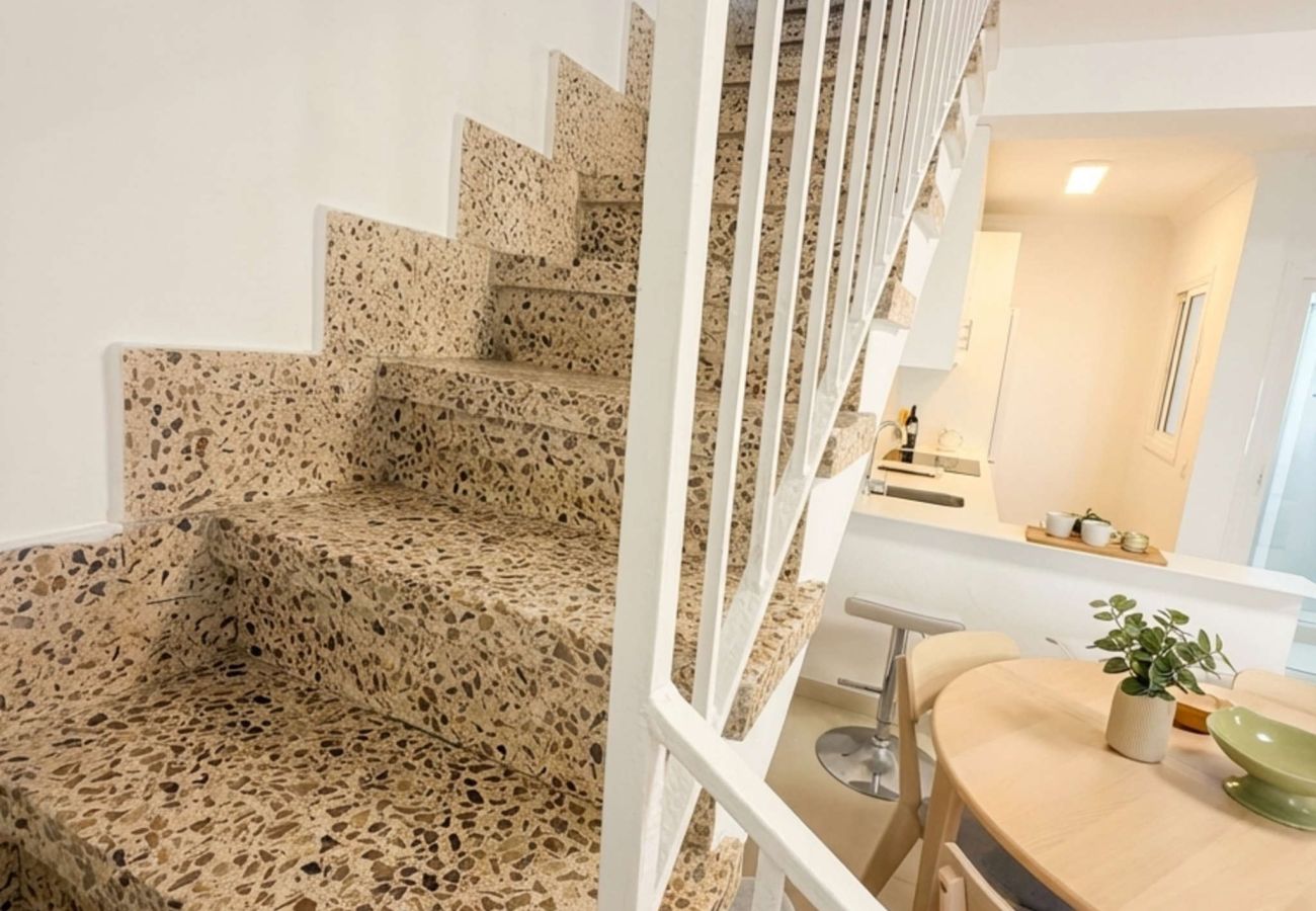 Maison mitoyenne à Nerja - Casa Chica : Maison de vacances avec toit-terrasse, Calle Cristo, Nerja