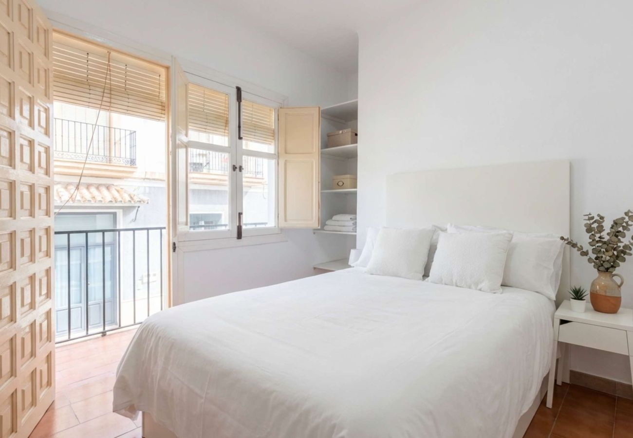 Maison mitoyenne à Nerja - Casa Chica : Maison de vacances avec toit-terrasse, Calle Cristo, Nerja