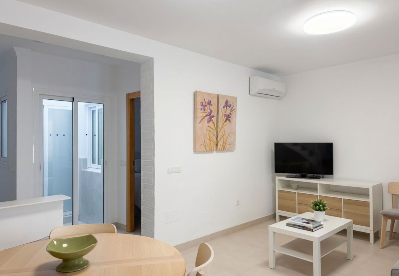 Maison mitoyenne à Nerja - Casa Chica : Maison de vacances avec toit-terrasse, Calle Cristo, Nerja