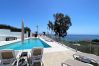 Appartement à Nerja - Penthouse Balcon del Mar D4: 3 Terrasses et Piscine Chauffée