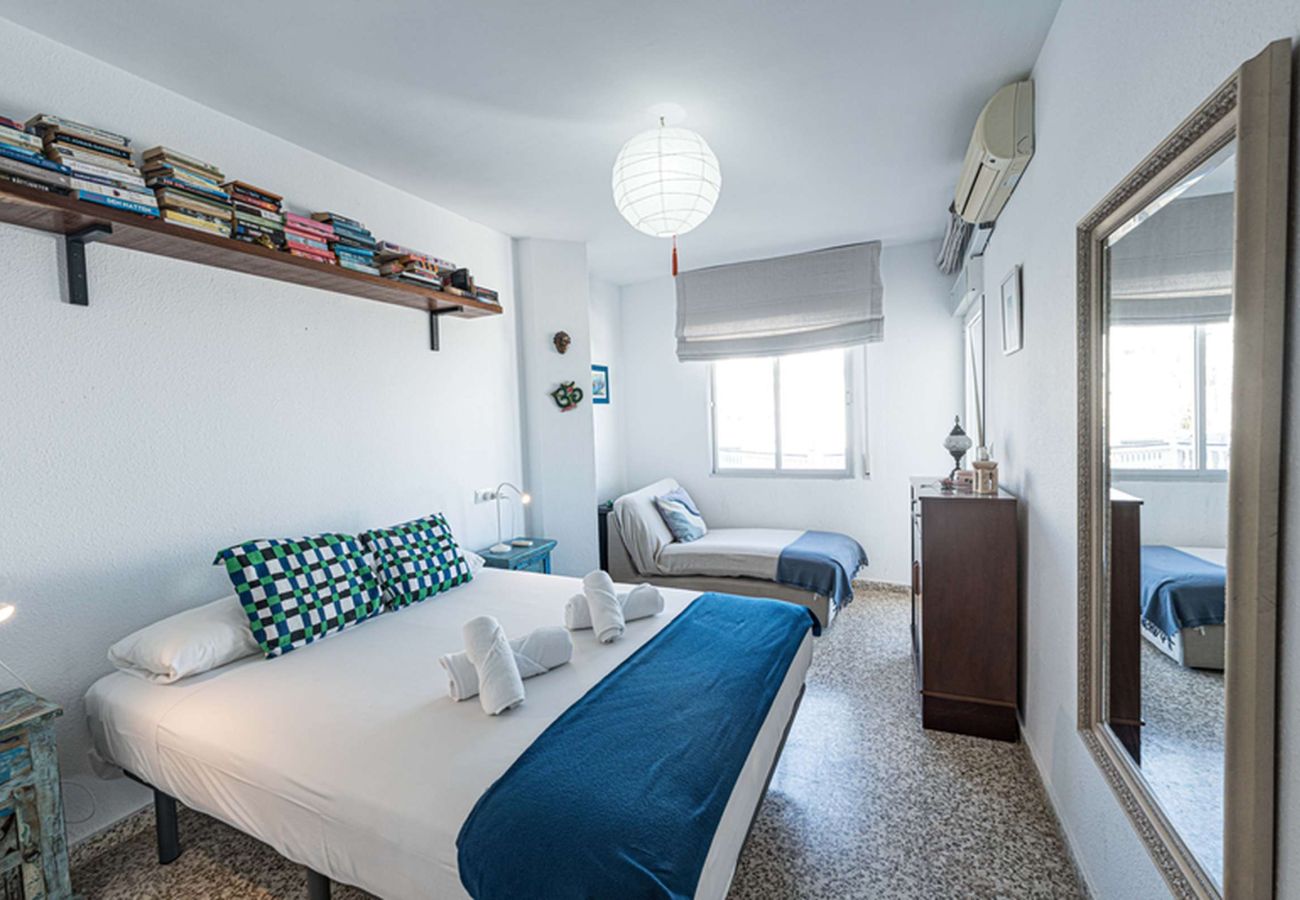 Appartement à Nerja - Albaida II 2B: Appartement Exposé Sud avec Vue Mer, Playa Torrecilla Nerja