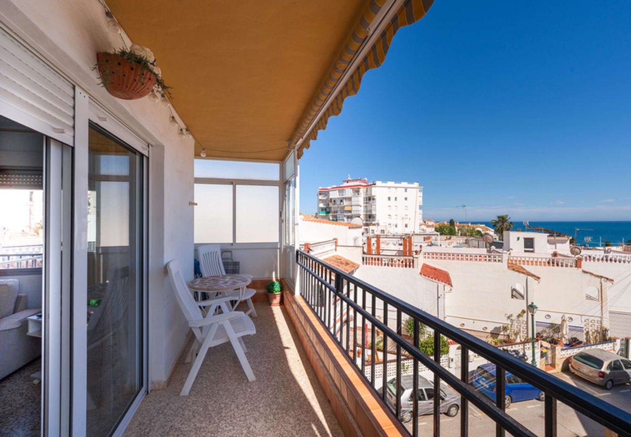 Appartement à Nerja - Albaida II 2B: Appartement Exposé Sud avec Vue Mer, Playa Torrecilla Nerja