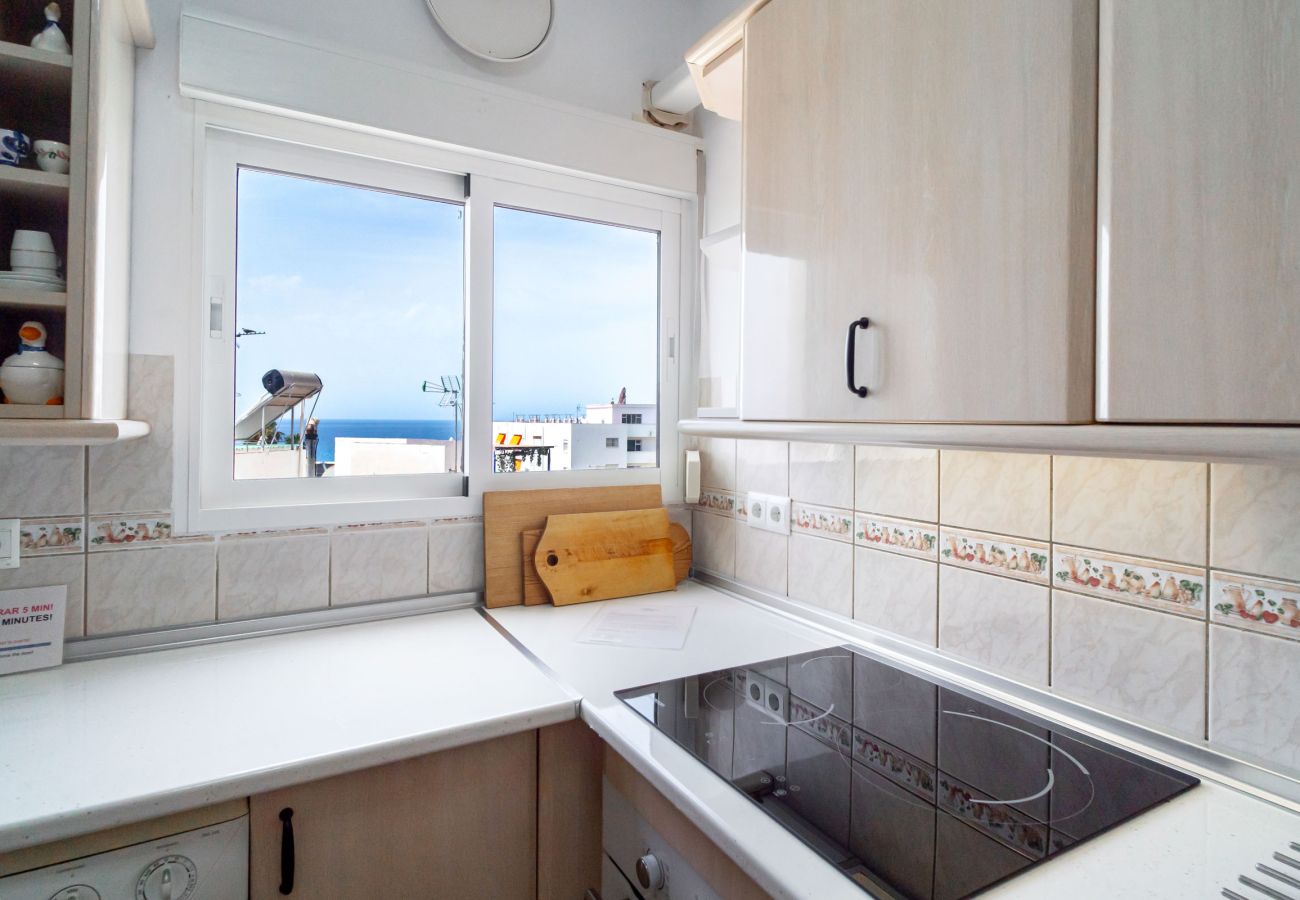 Appartement à Nerja - Albaida II 2B: Appartement Exposé Sud avec Vue Mer, Playa Torrecilla Nerja