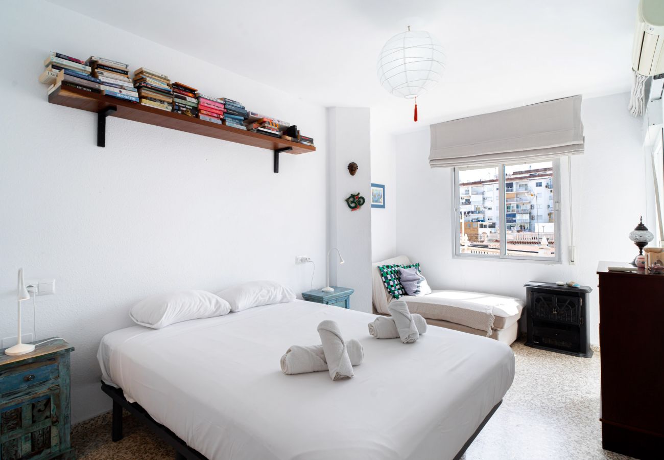 Appartement à Nerja - Albaida II 2B: Appartement Exposé Sud avec Vue Mer, Playa Torrecilla Nerja