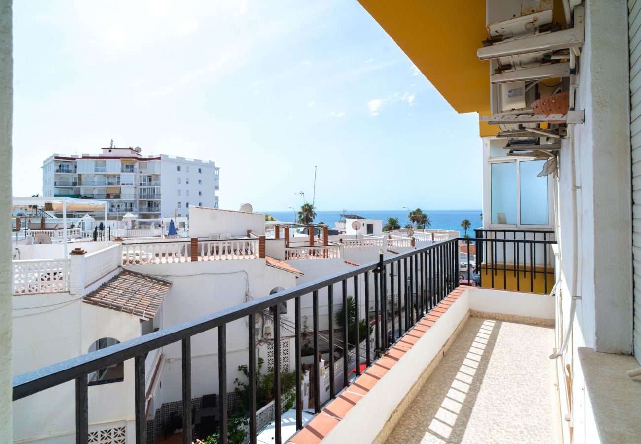 Appartement à Nerja - Albaida II 2B: Appartement Exposé Sud avec Vue Mer, Playa Torrecilla Nerja