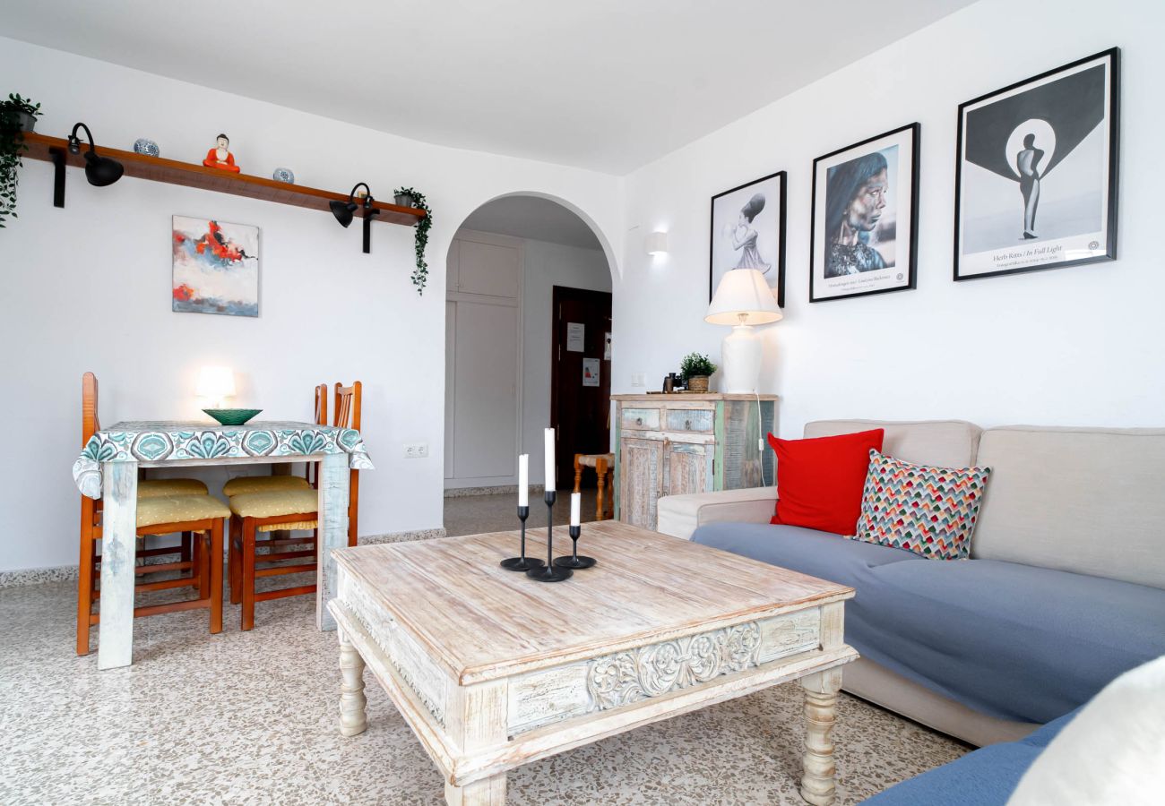 Appartement à Nerja - Albaida II 2B: Appartement Exposé Sud avec Vue Mer, Playa Torrecilla Nerja
