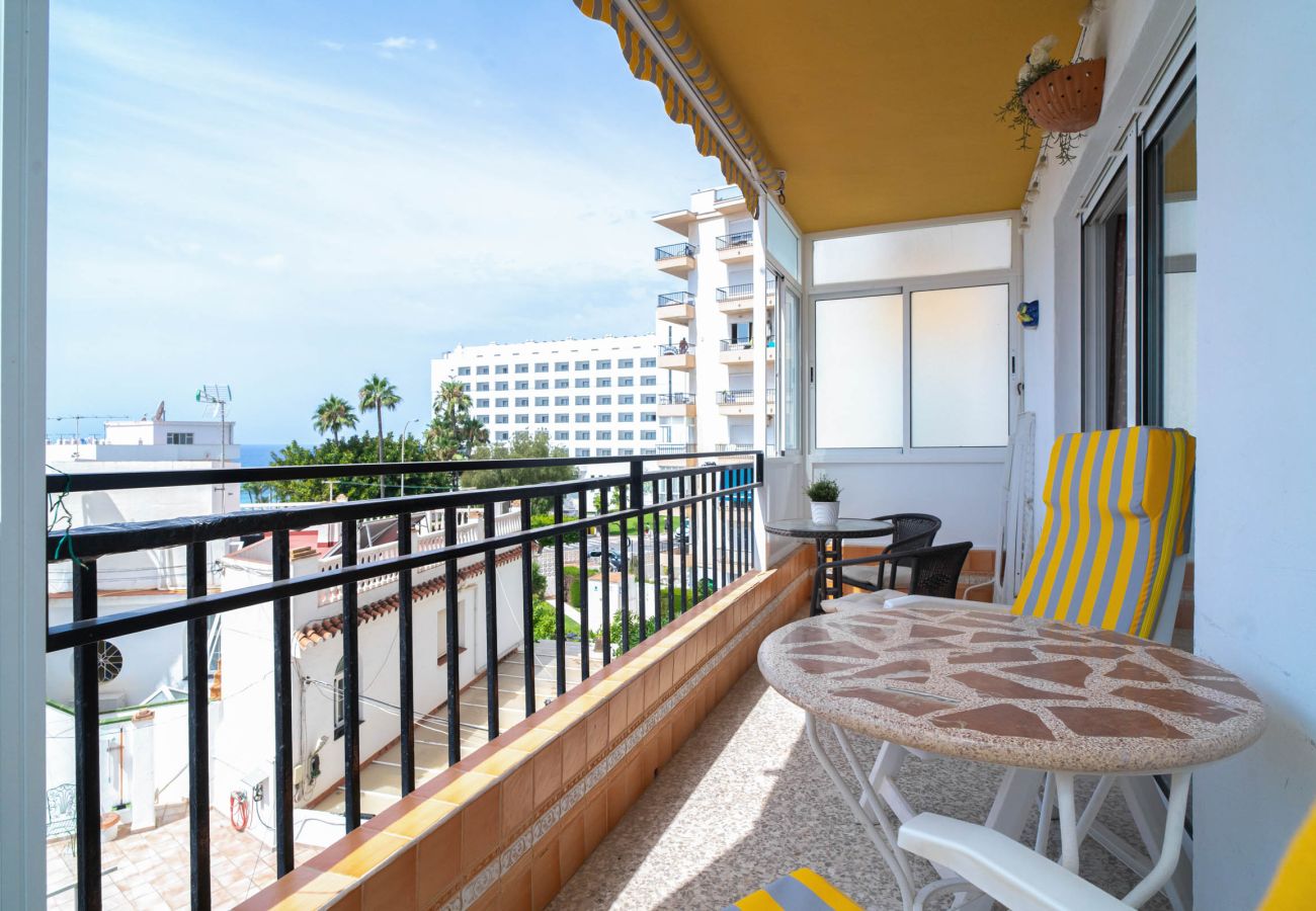Appartement à Nerja - Albaida II 2B: Appartement Exposé Sud avec Vue Mer, Playa Torrecilla Nerja