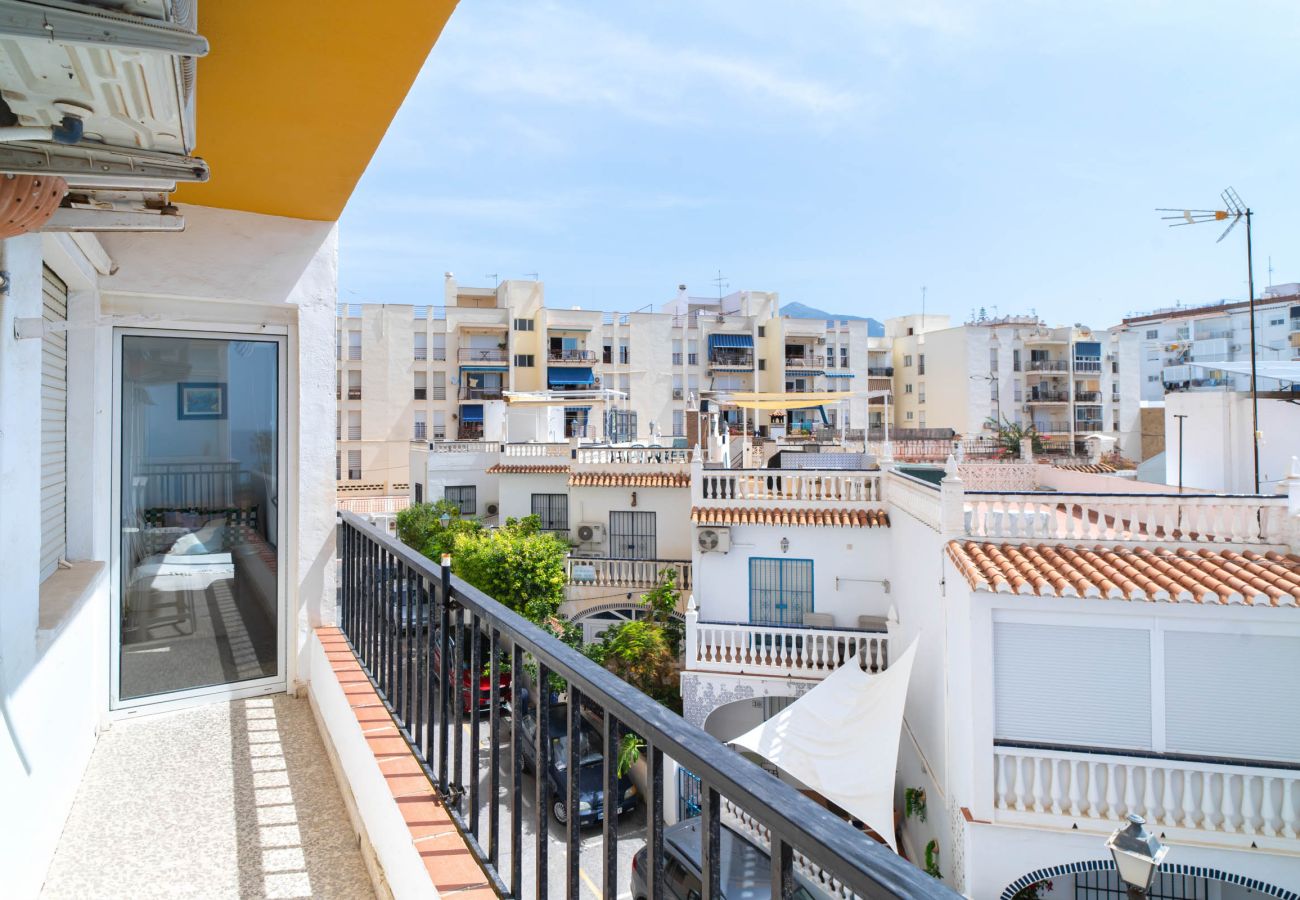 Appartement à Nerja - Albaida II 2B: Appartement Exposé Sud avec Vue Mer, Playa Torrecilla Nerja