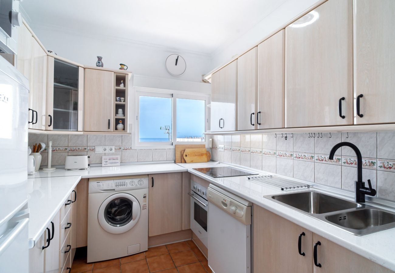 Appartement à Nerja - Albaida II 2B: Appartement Exposé Sud avec Vue Mer, Playa Torrecilla Nerja