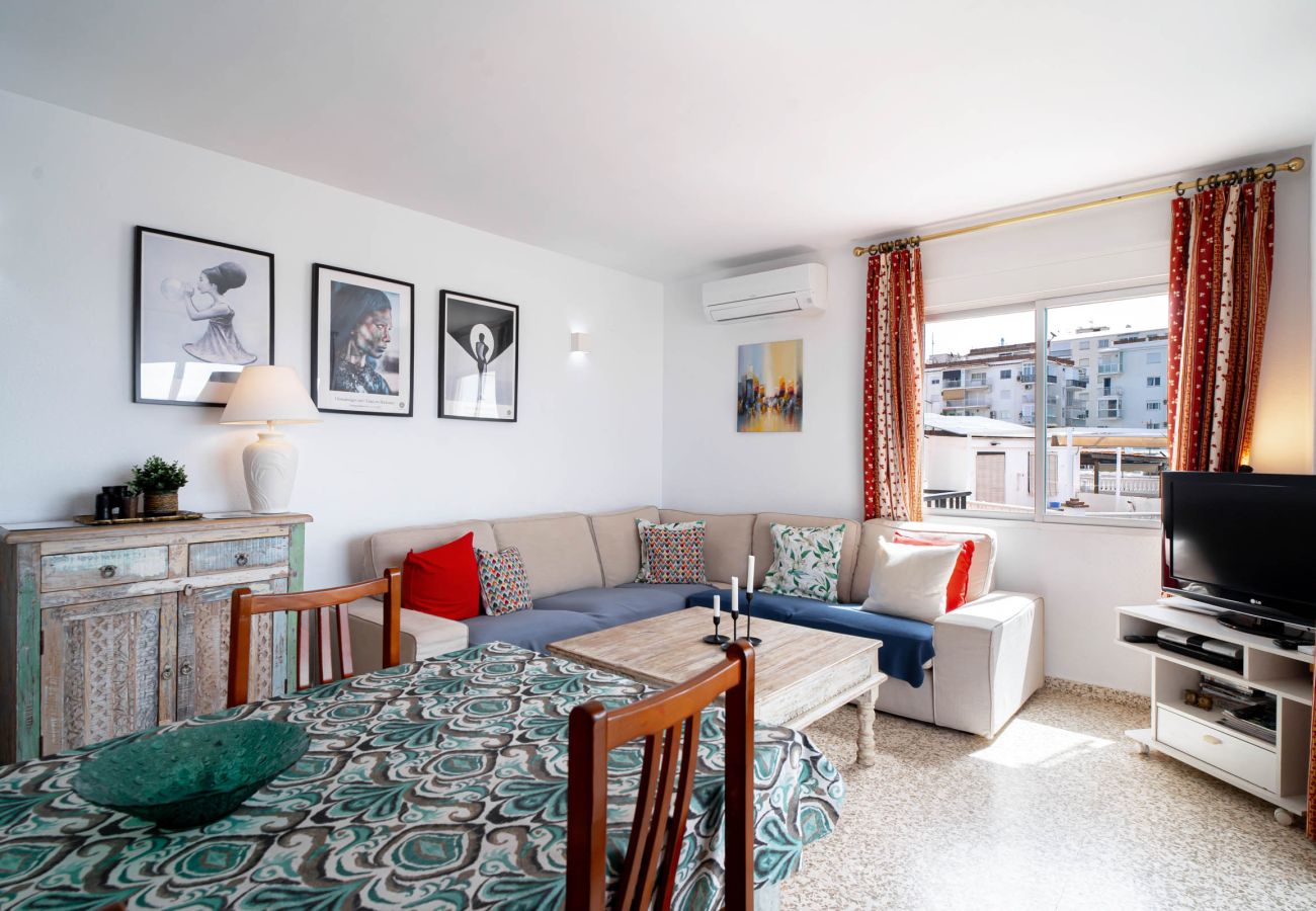 Appartement à Nerja - Albaida II 2B: Appartement Exposé Sud avec Vue Mer, Playa Torrecilla Nerja