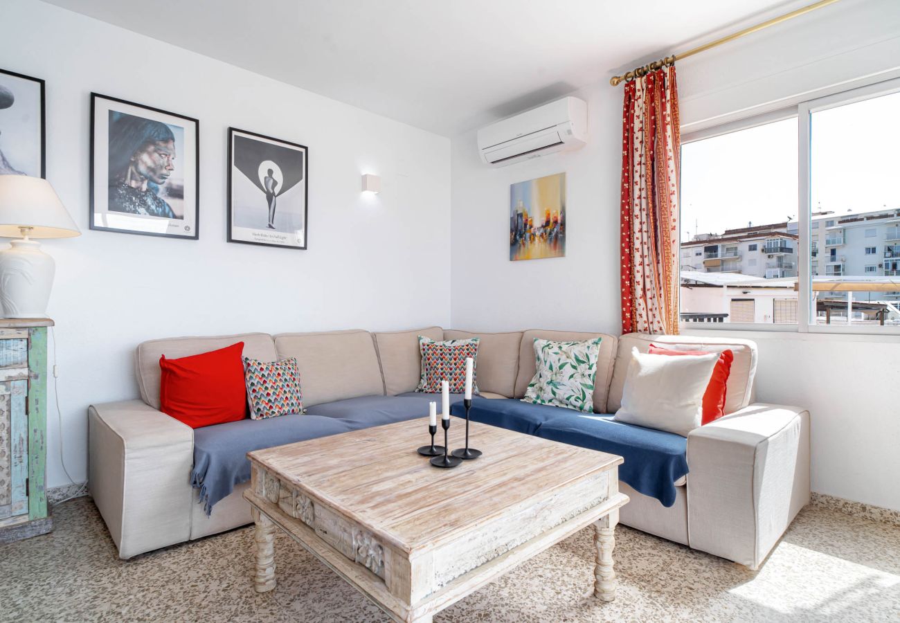 Appartement à Nerja - Albaida II 2B: Appartement Exposé Sud avec Vue Mer, Playa Torrecilla Nerja