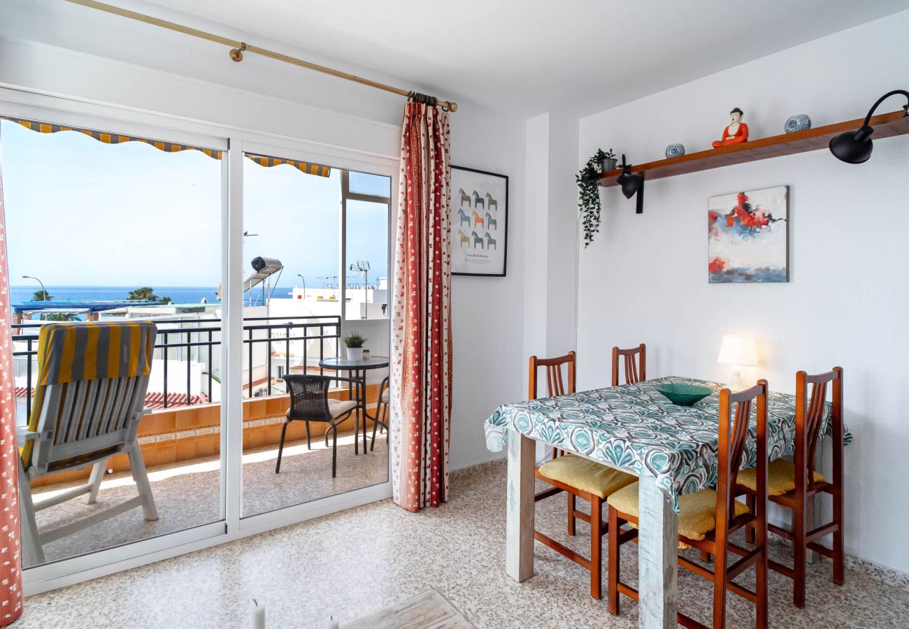 Appartement à Nerja - Albaida II 2B: Appartement Exposé Sud avec Vue Mer, Playa Torrecilla Nerja