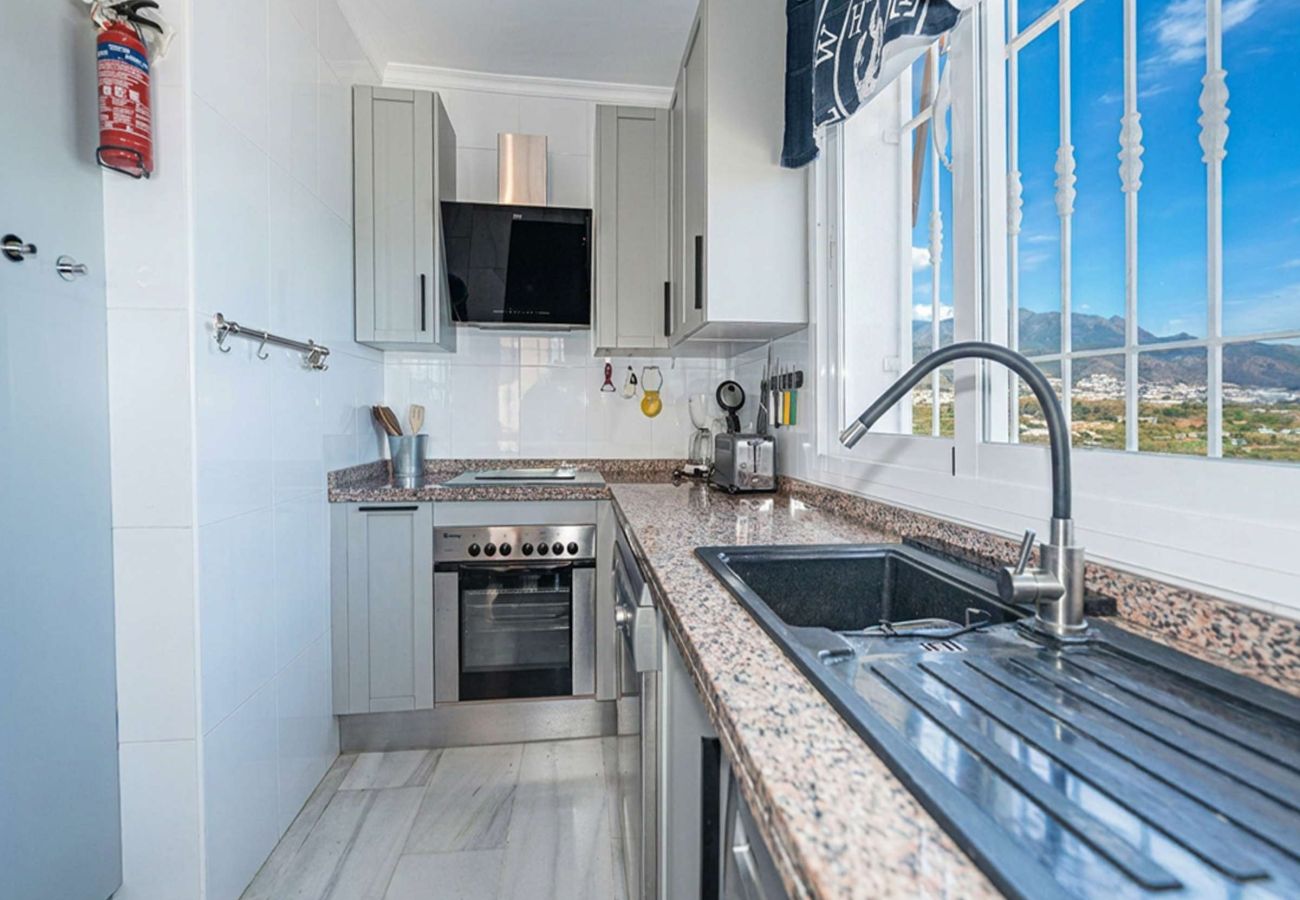 Villa à Nerja - Villa Punta Lara 15: Villa avec Piscine Privée pour 5 avec Vue Mer, Nerja