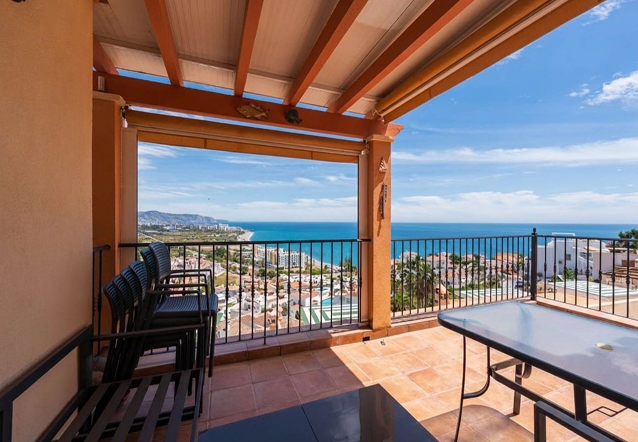Villa à Nerja - Villa Punta Lara 15: Villa avec Piscine Privée pour 5 avec Vue Mer, Nerja