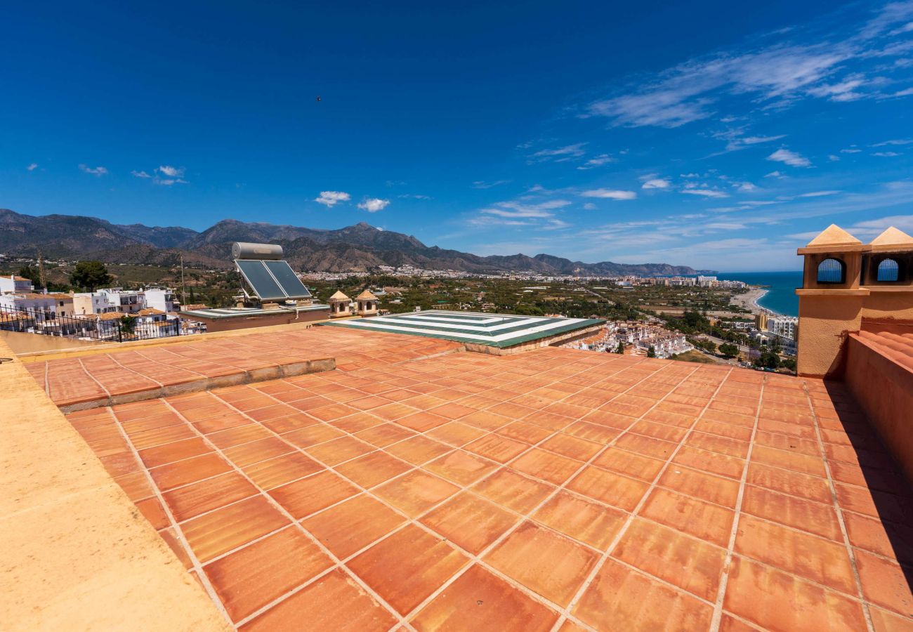 Villa à Nerja - Villa Punta Lara 15: Villa avec Piscine Privée pour 5 avec Vue Mer, Nerja
