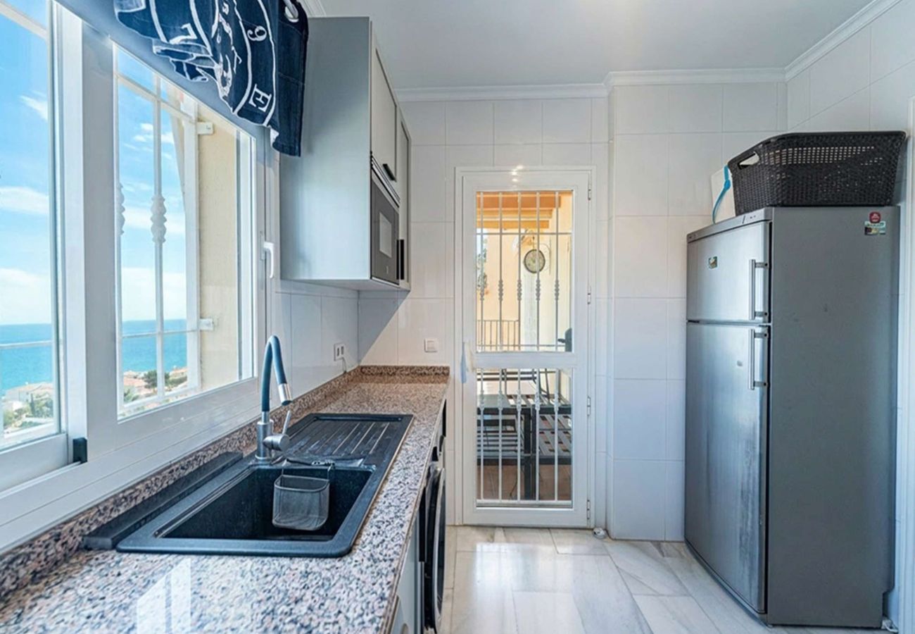 Villa à Nerja - Villa Punta Lara 15: Villa avec Piscine Privée pour 5 avec Vue Mer, Nerja
