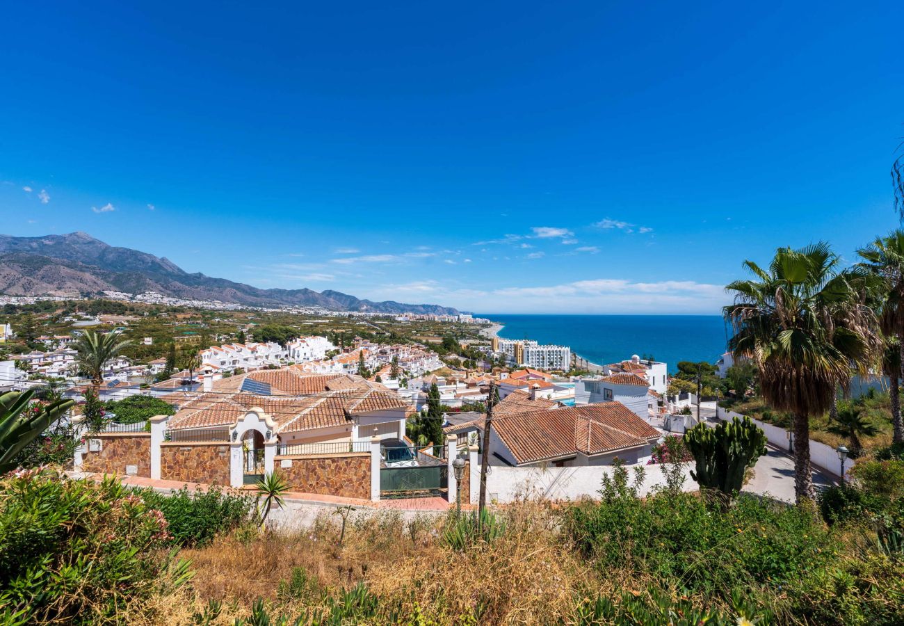 Villa à Nerja - Villa Punta Lara 15: Villa avec Piscine Privée pour 5 avec Vue Mer, Nerja