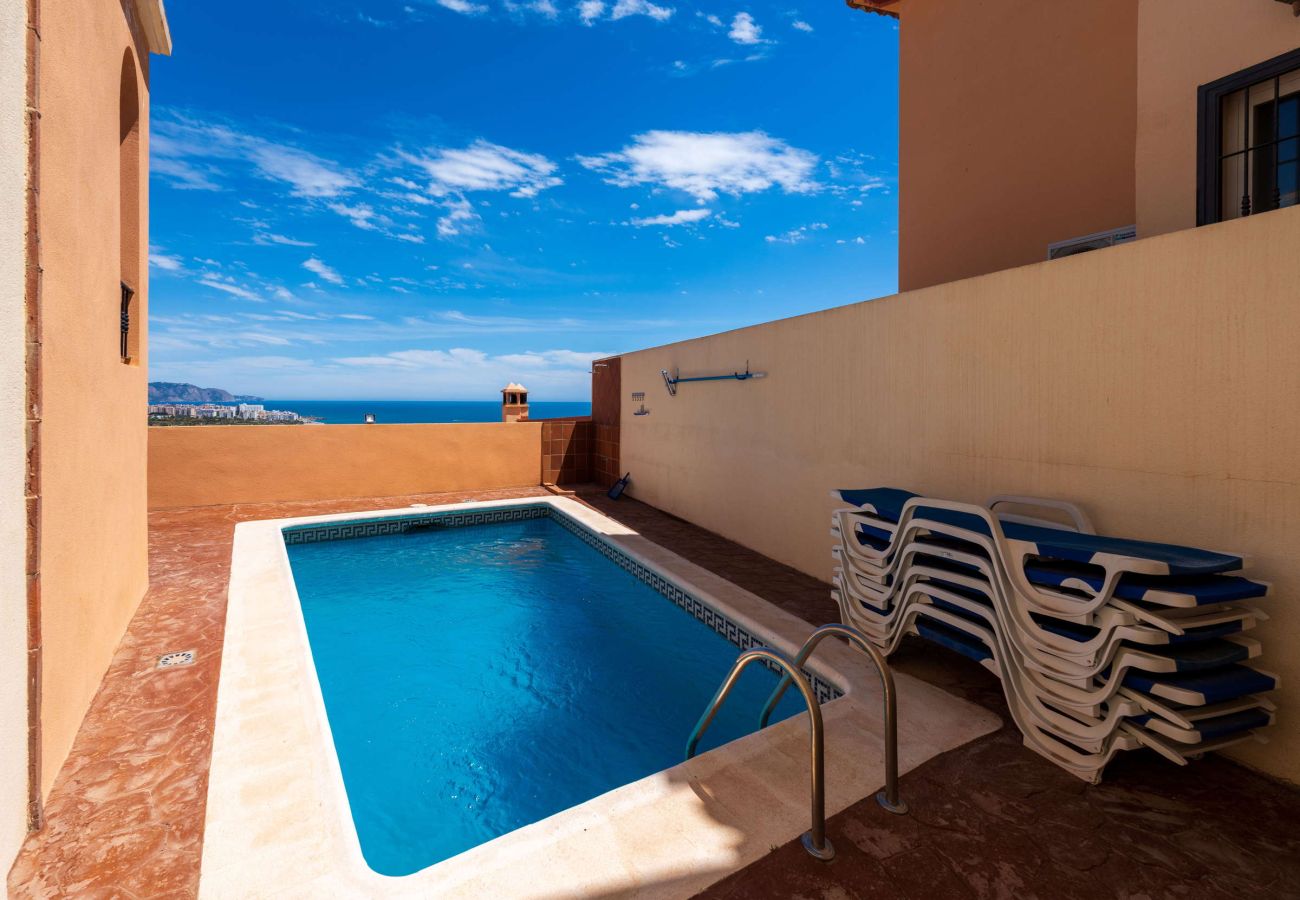 Villa à Nerja - Villa Punta Lara 15: Villa avec Piscine Privée pour 5 avec Vue Mer, Nerja