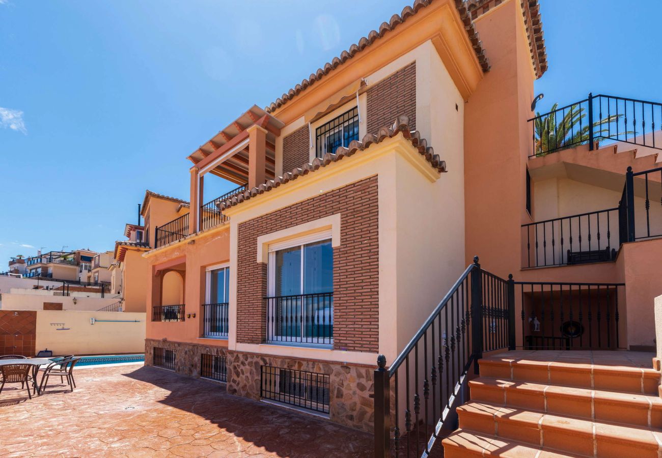 Villa à Nerja - Villa Punta Lara 15: Villa avec Piscine Privée pour 5 avec Vue Mer, Nerja