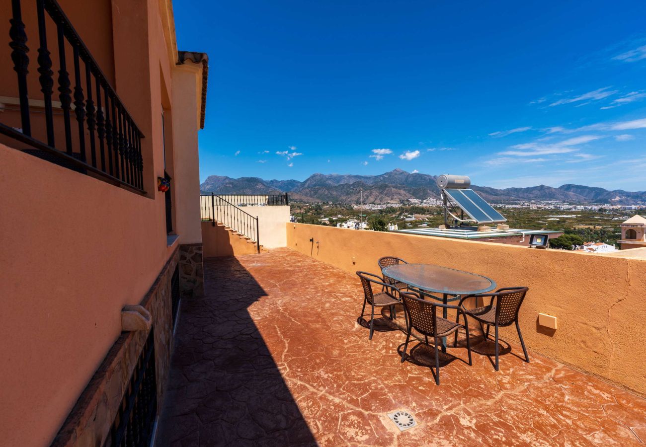 Villa à Nerja - Villa Punta Lara 15: Villa avec Piscine Privée pour 5 avec Vue Mer, Nerja