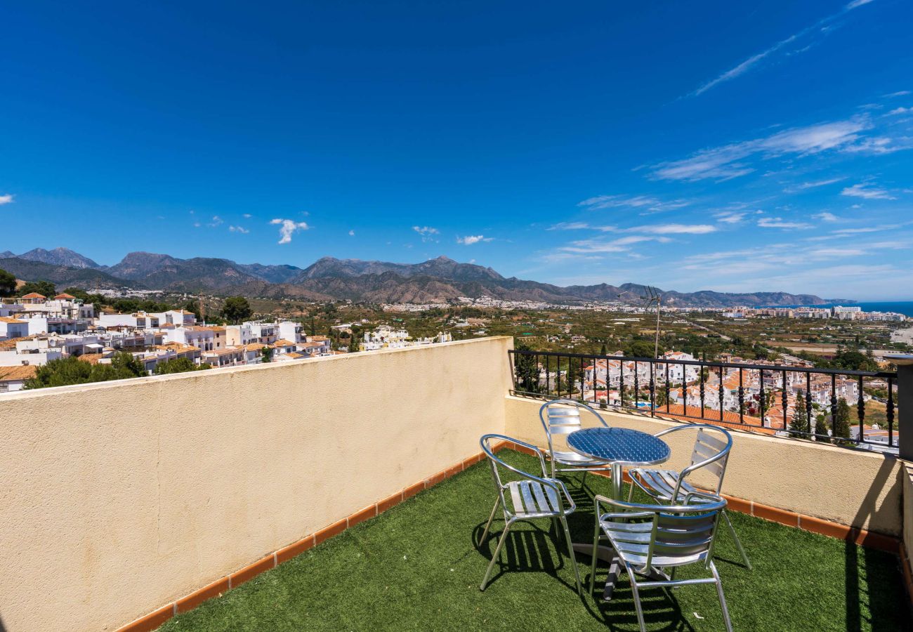 Villa à Nerja - Villa Punta Lara 15: Villa avec Piscine Privée pour 5 avec Vue Mer, Nerja