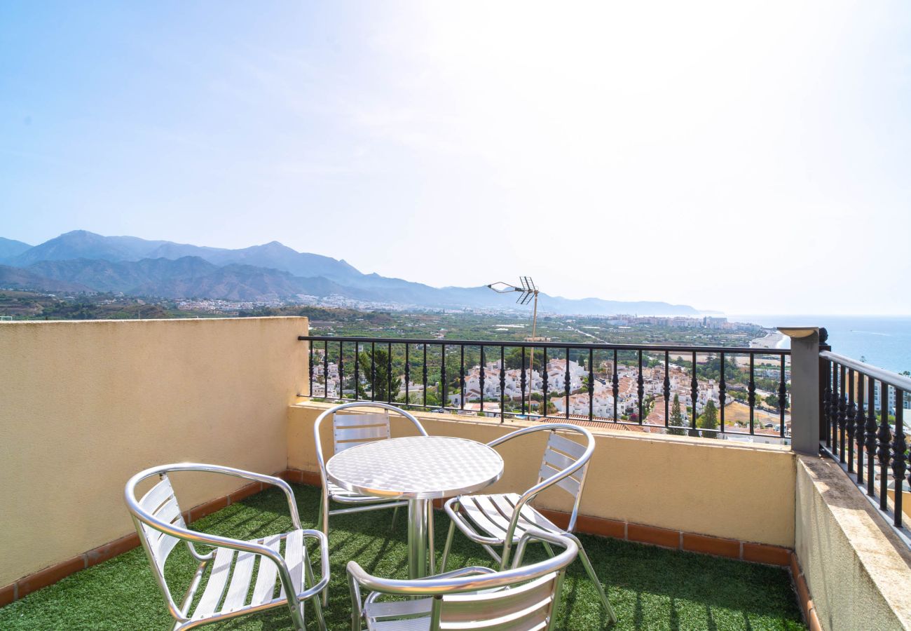 Villa à Nerja - Villa Punta Lara 15: Villa avec Piscine Privée pour 5 avec Vue Mer, Nerja