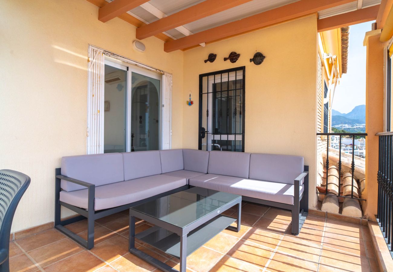 Villa à Nerja - Villa Punta Lara 15: Villa avec Piscine Privée pour 5 avec Vue Mer, Nerja
