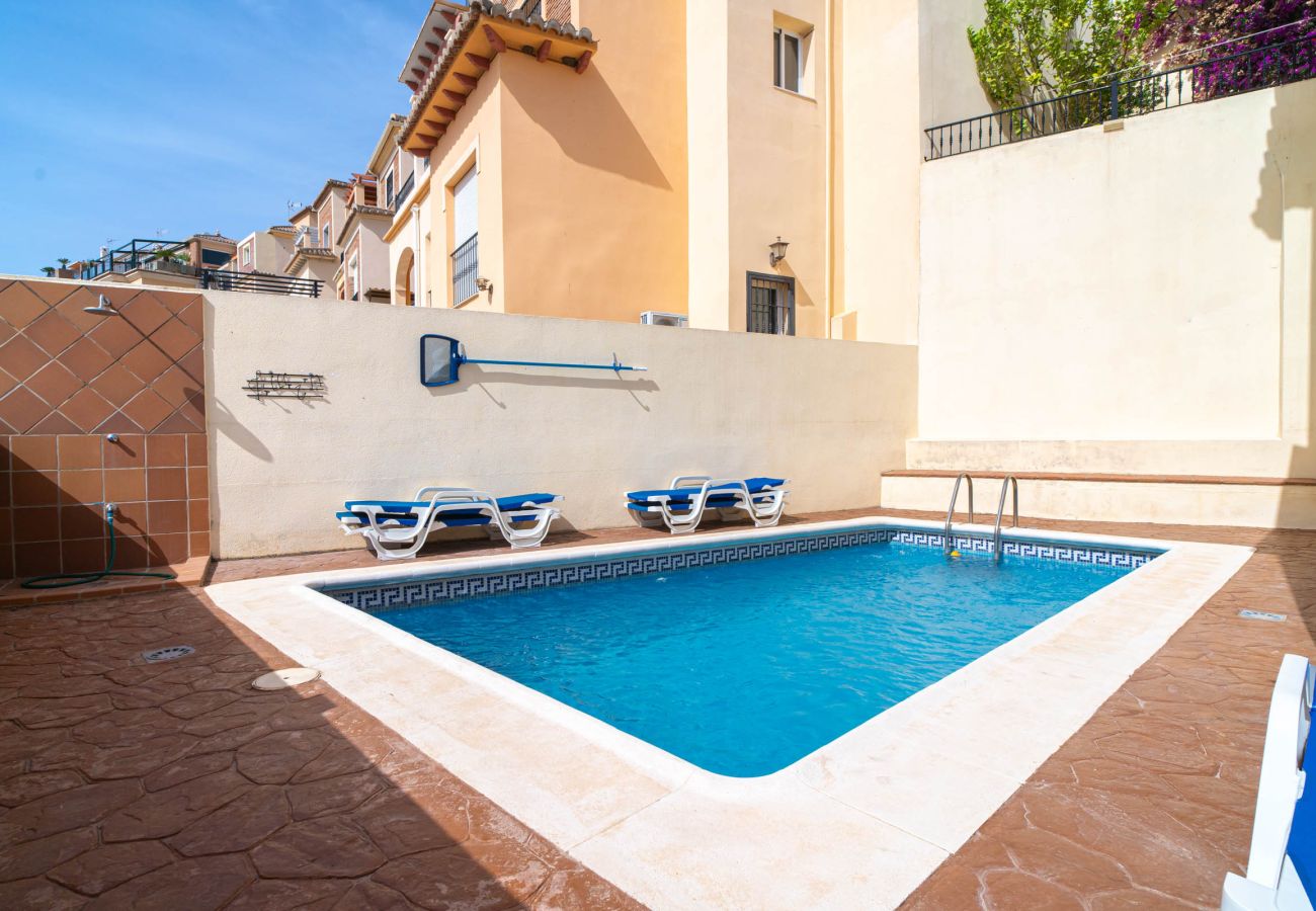 Villa à Nerja - Villa Punta Lara 15: Villa avec Piscine Privée pour 5 avec Vue Mer, Nerja