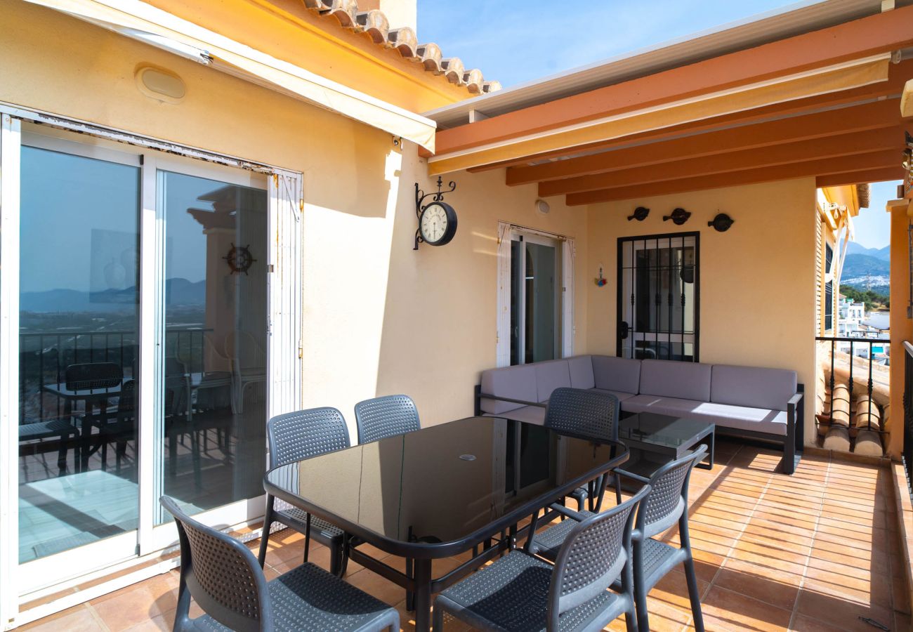 Villa à Nerja - Villa Punta Lara 15: Villa avec Piscine Privée pour 5 avec Vue Mer, Nerja