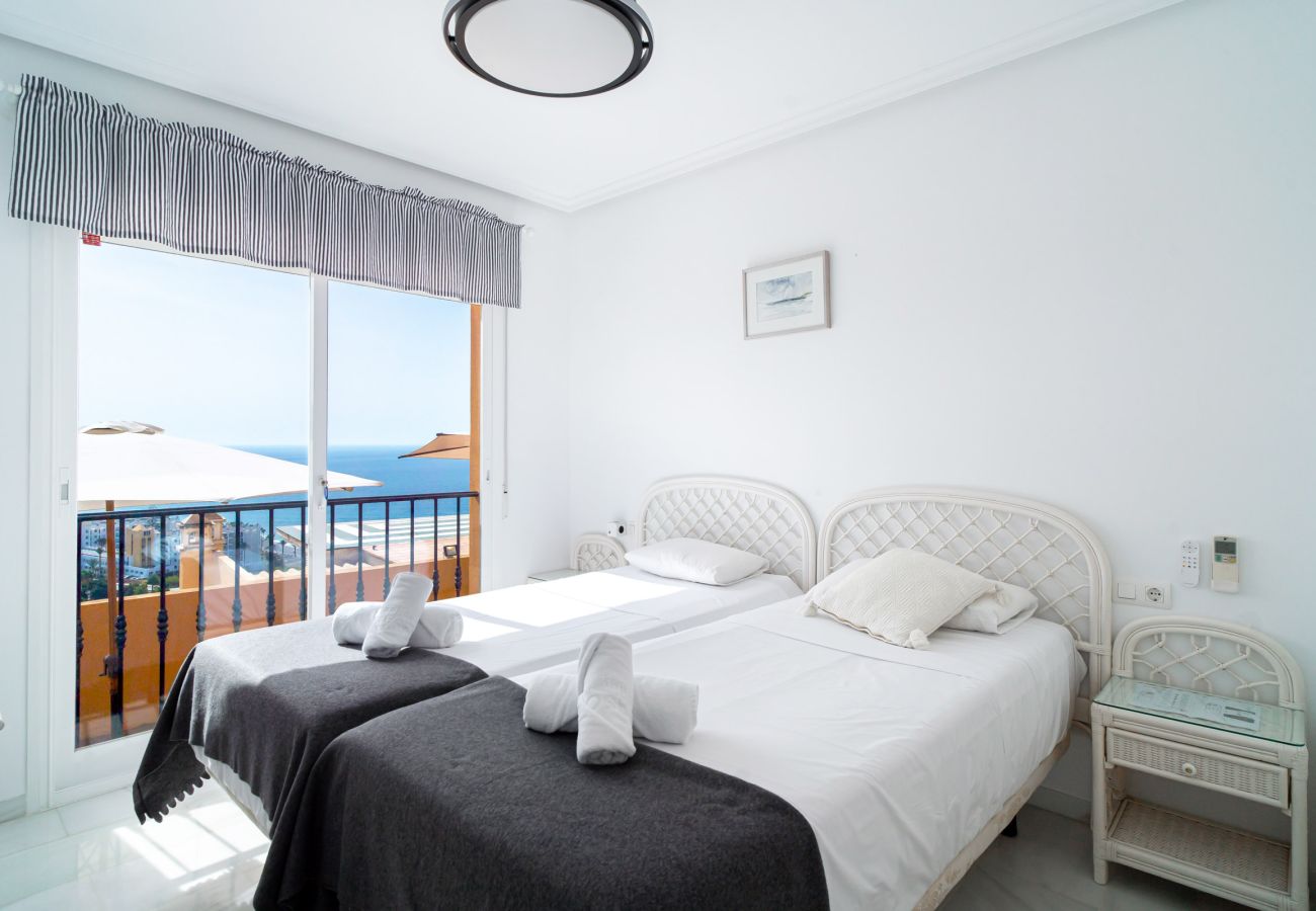 Villa à Nerja - Villa Punta Lara 15: Villa avec Piscine Privée pour 5 avec Vue Mer, Nerja