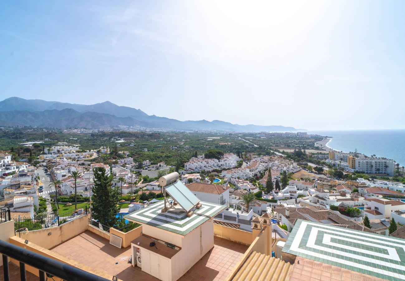 Villa à Nerja - Villa Punta Lara 15: Villa avec Piscine Privée pour 5 avec Vue Mer, Nerja