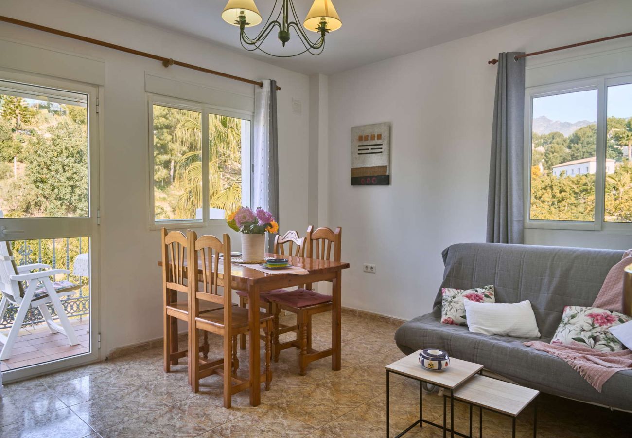 Gîte Rural à Frigiliana - Las Rosas 1 - Appartement rural avec piscine entre Nerja et Frigiliana